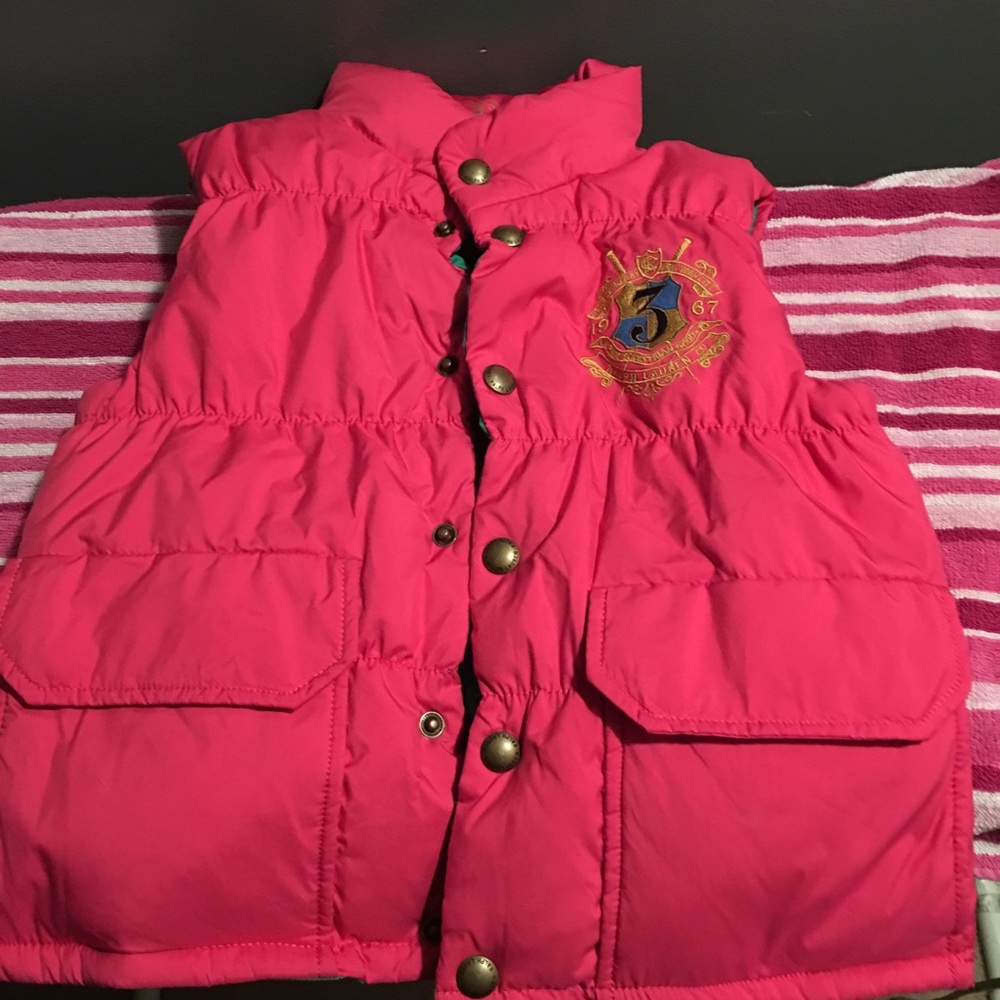 Ralph Lauren Girls Vest Reversible